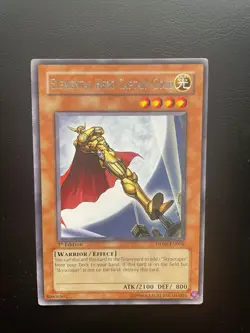 Yugioh Elemental Hero Captain Gold DP06-EN004 1st Edition Rare LP/MP - Image 1
