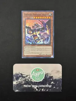 Therion “Empress” Alasia - Yugioh POTE-EN008 Unlimited Super Rare NM - Image 1