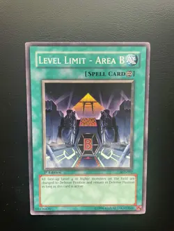 Yugioh Level Limit - Area B AST-092 1st Edition Common HP - Image 1