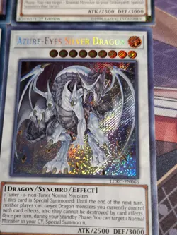 Yugioh - Blue Eyes White Dragon Extra Deck Lot | Ultimate Dragon + Azure Eyes - Image 3