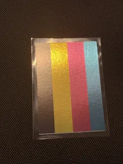 Yugioh Test Print Card Ultra Super Holo Vintage CMYK Misprint - Image 2