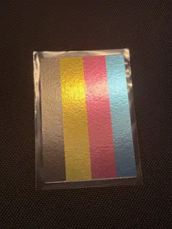 Yugioh Test Print Card Ultra Super Holo Vintage CMYK Misprint - Image 3