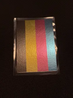 Yugioh Test Print Card Ultra Super Holo Vintage CMYK Misprint - Image 5