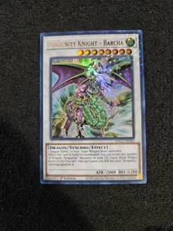 Dragunity Knight - Barcha (Duel Terminal) HAC1-EN165 Ultra Rare YuGiOh - Image 1