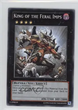 King of the Feral Imps Unlimited YuGiOh Lord Tachyon Galaxy #LTGY-EN056 - Image 1
