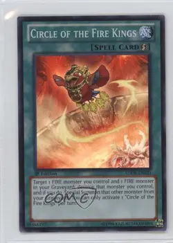 Circle of the Fire Kings 1st Ed. YuGiOh Onslaught Structure Deck #SDOK-EN023 - Image 1