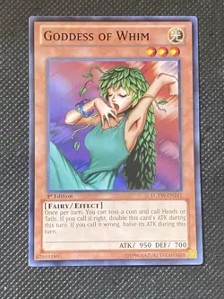 YuGiOh! - Goddess of Whim LCYW-EN241 Common 1st Edition Near Mint - Image 1