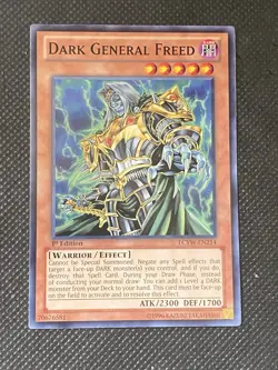 YuGiOh! - Dark General Freed LCYW-EN214 Common 1st Edition Near Mint - Image 1
