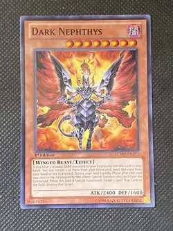 YuGiOh! - Dark Nephthys LCYW-EN211 Common 1st Edition Near Mint - Image 1