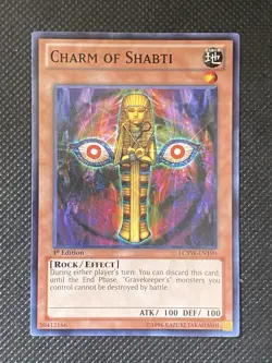YuGiOh! - Charm of Shabti LCYW-EN190 Common 1st Edition Near Mint - Image 1