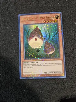 Naturia Bamboo Shoot (Duel Terminal) HAC1-EN111 Ultra Rare YuGiOh - Image 1