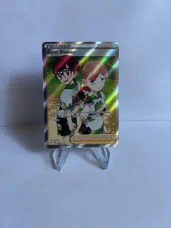 Gym Trainer 068/072 Shining Fates Ultra Rare Holo Pokemon TCG Card NM - Image 1