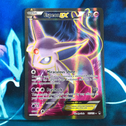 Espeon EX - 117/122 - Full Art Rare Holo BREAKpoint - Pokemon Card - LP - Image 1
