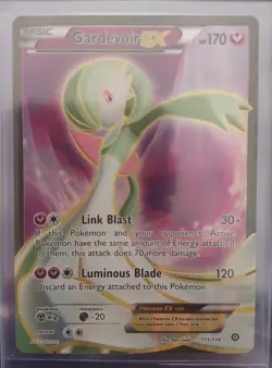 Pokemon TCG Gardevoir EX Steam Siege 111/114 Full Art Ultra Holo Rare Card NM - Image 3