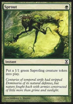 Sprout - Medium Play MTG Time Spiral - Image 1