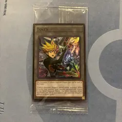 SEALED TOKEN PROMO Playmaker & Cyberse Quantum Dragon Card Yu-Gi-Oh TKN5-EN025 - Image 1