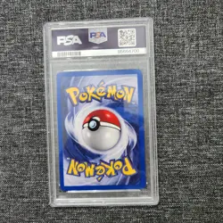 2000 Pokemon Gym Challenge Sabrina's Alakazam Holo Card PSA 8 - Image 2