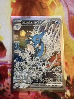 Kingdra ex - SVP131 Scarlet & Violet Black Star Promo Card - NM - POKEMON TCG - Image 1
