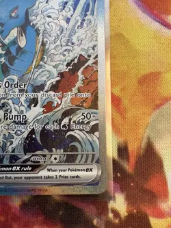 Kingdra ex - SVP131 Scarlet & Violet Black Star Promo Card - NM - POKEMON TCG - Image 4