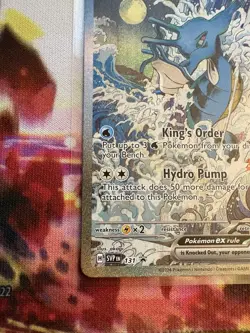 Kingdra ex - SVP131 Scarlet & Violet Black Star Promo Card - NM - POKEMON TCG - Image 5