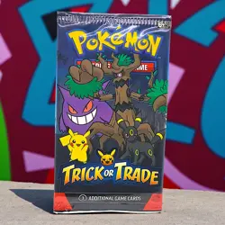 Pokemon Trick or Trade 3-Card Booster Halloween Mini Pack - Factory Sealed - Image 1