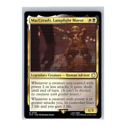 MacCready, Lamplight Mayor #108 Regular Rare MTG 2024 UB: Fallout (PIP) - Image 1