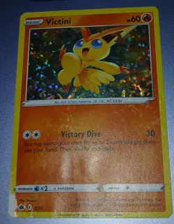 Victini 5/15 McDonald's Holo Pokemon TCG 2022 Nice Card - MP - Image 1