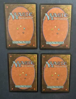 MTG 4X JAPANESE 5TH EDITION BLACK KNIGHT MAGIC THE GATHERING CREATURE UNCOMMON - Image 2