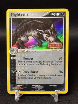 Mightyena 18/108 Pokemon Card - EX Power Keepers Holo 2007 - Image 1
