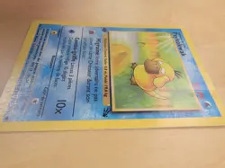 2000 Pokemon Card Fossil Set - Psykokwak 53/62 - 1st Edition French Psyduck - LP - Image 2