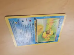 2000 Pokemon Card Fossil Set - Psykokwak 53/62 - 1st Edition French Psyduck - LP - Image 3