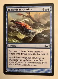 Talrand's Invocation - The List Reprints - Mystery Booster 2 - MTG - NM/M - Image 1