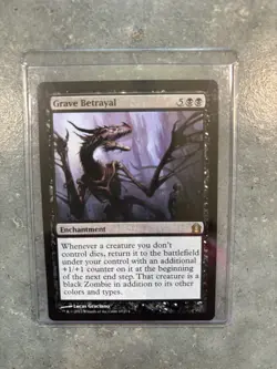 [1x] Grave Betrayal Near Mint, English Return to Ravnica MTG Magic - Image 1