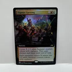 Magic the Gathering (mtg): NEO: Eiganjo Uprising (Extended Art) - Rare - Foil - Image 1