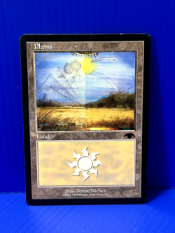 MTG Plains Guru Lands Magic the Gathering 1999 Promo Rare - Image 1