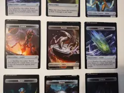 MtG Edge Of Eternities 12 Miscut Cards Magic The Gathering Tokens Factory Error - Image 4