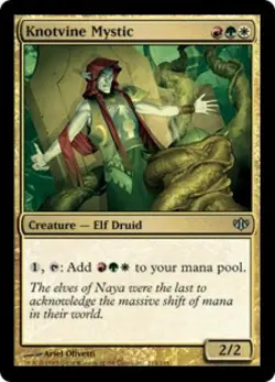 Knotvine Mystic - Medium Play MTG Conflux - Image 1