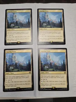 MTG Starting Town Non Foil Regular NM X4 - Image 1