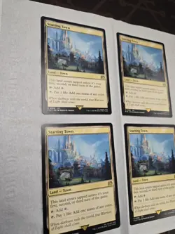 MTG Starting Town Non Foil Regular NM X4 - Image 2
