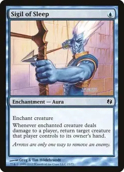 MTG NM English Sigil of Sleep Duel Decks: Venser vs. Koth - Image 1