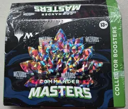 Magic: The Gathering Commander Masters Collector Box - 4 Packs mtg - Image 1