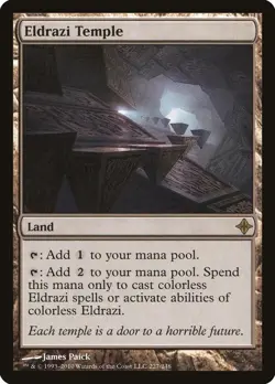 MTG NM English MTG Eldrazi Temple Rise Of The Eldrazi - Image 1