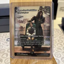 Vayne Carudas Solidor Showcase MTG Magic The Gathering Final Fantasy FFXII - Image 1