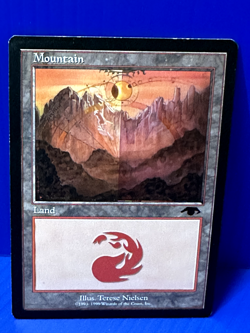 MTG Mountain Guru Lands Magic the Gathering 1999 Promo Rare - Image 1