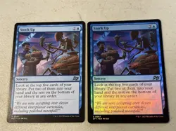 2 x mtg Stock Up, 1 is foil, Aetherdrift, unplayed - Image 1