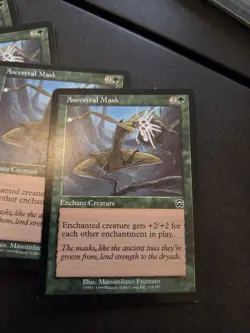 4x Ancestral Mask [Mercadian Masques] M/NM MTG Magic - Image 2