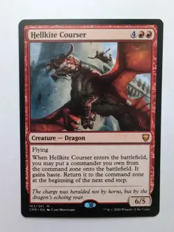 MTG Hellkite Courser (CMR) Commander Legends Regular Mythic 183/361 - Image 1