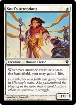 MTG NM English Soul's Attendant Rise of the Eldrazi - Image 1