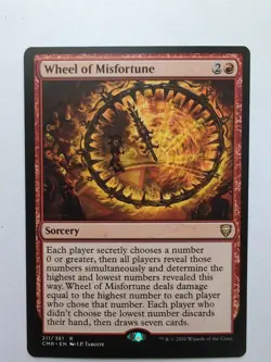 MTG Wheel of Misfortune (CMR) Commander Legends Regular Rare 211/361 - Image 1