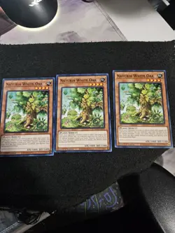 x3 Naturia White Oak HAC1-EN115 Common YuGiOh - Image 1